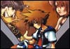 Kingdom Hearts Sora Riku Kairi Donald Ansem Enigmatic Man and Goofy Official Artwork